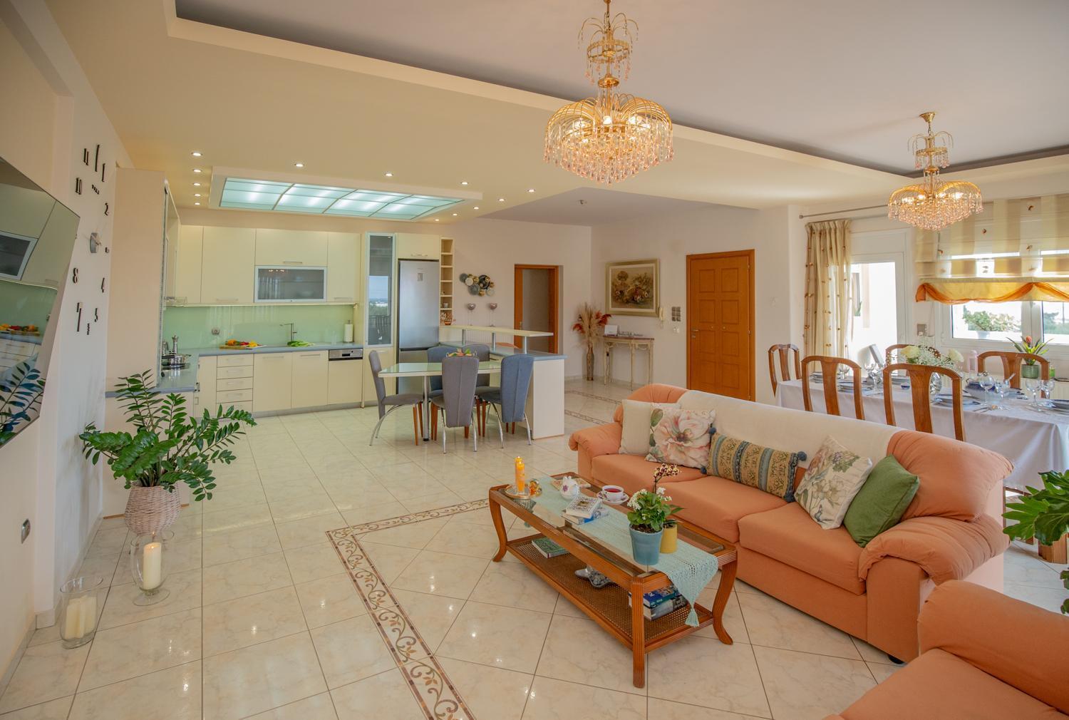 Apple Home Detached House In Sunny Ierapetra Bagian luar foto